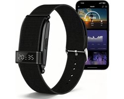 Activity Tracker - Smartwatch - Stappenteller Horloge - Bloeddrukmeter - Slaapmonitor - Hartslagmeter - APP - Heren - Dames - Geschikt voor iOS/Android - Zwart