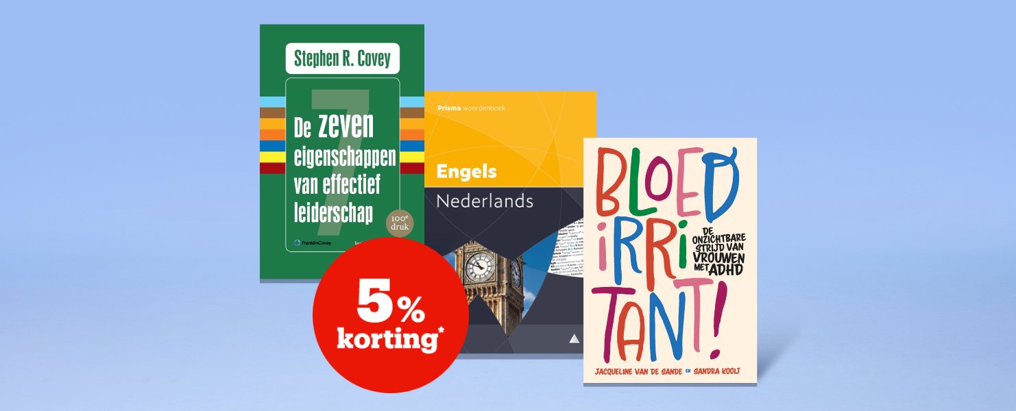 5% studentenkorting op