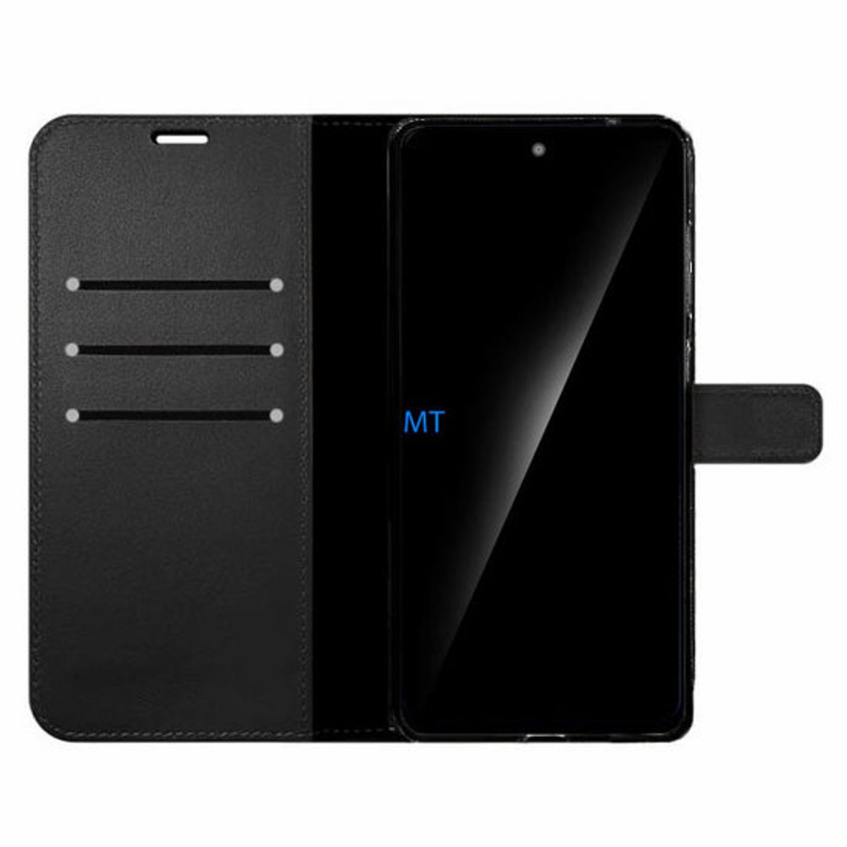 Book Case geschikt voor Galaxy S23 Plus - Zwart