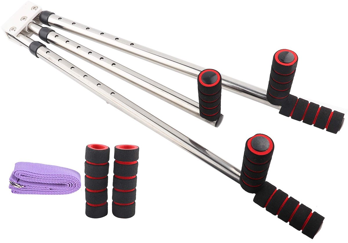 SnelShoppen - Culnflun Been Voogdij, Been Stretch Machine met 3 Bars, Gewatteerde Handgrepen voor Ballet, Dans, Yoga, Vechtsporten en Fitness