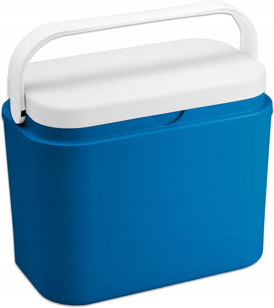 SnelShoppen - Draagbare Koelbox Blauw 10 Liter met Afneembaar Deksel en Handvat, Licht en Duurzaam, Inclusief 2 Koelpatronen - Ideaal voor Picknick, C