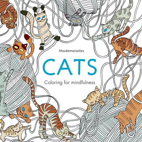 Cats Coloring for Mindfulness - cover