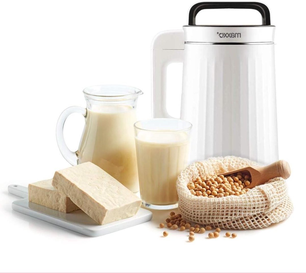Plantenmelkmaker - Soepmaker Notenmelk - Zelf Drank Maken - 10 Programma's - 13 Liter - Wit