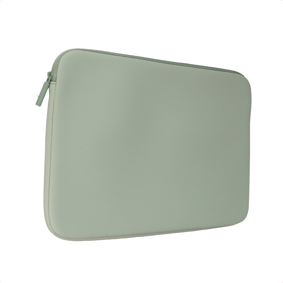 Accezz Laptop sleeve - Laptop Hoes geschikt voor 13 / 13.3 / 13.6 / 14 / 14.2 inch - Groen