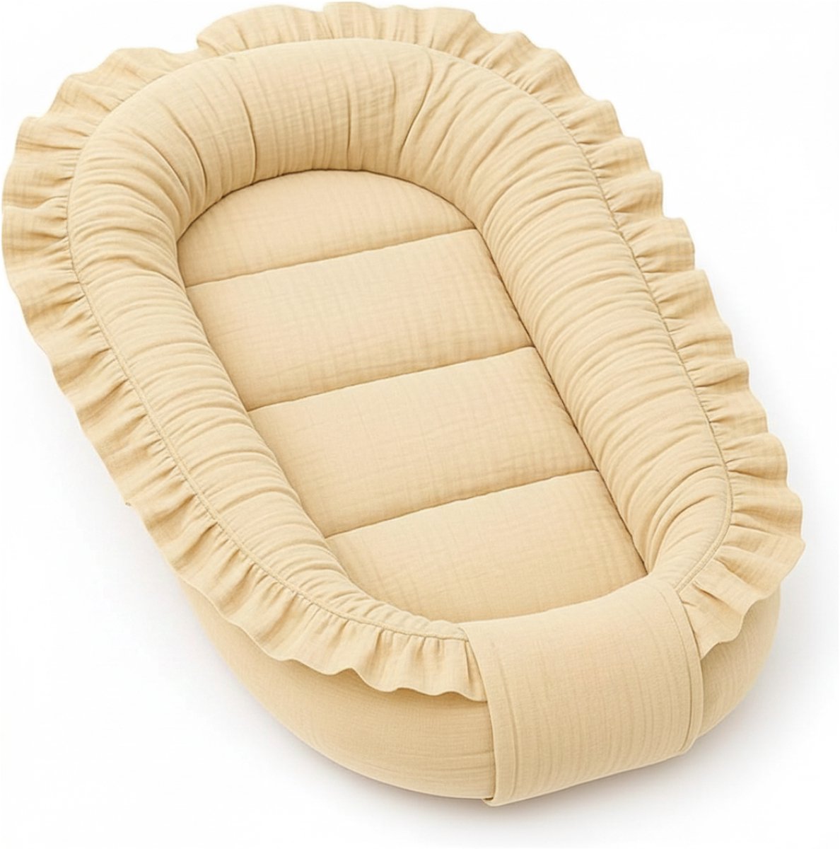 SNJY® Babynestje - Co Sleeper - Baby Bed - 90 x 50 cm - 0-6 Maanden - Lichtbeige