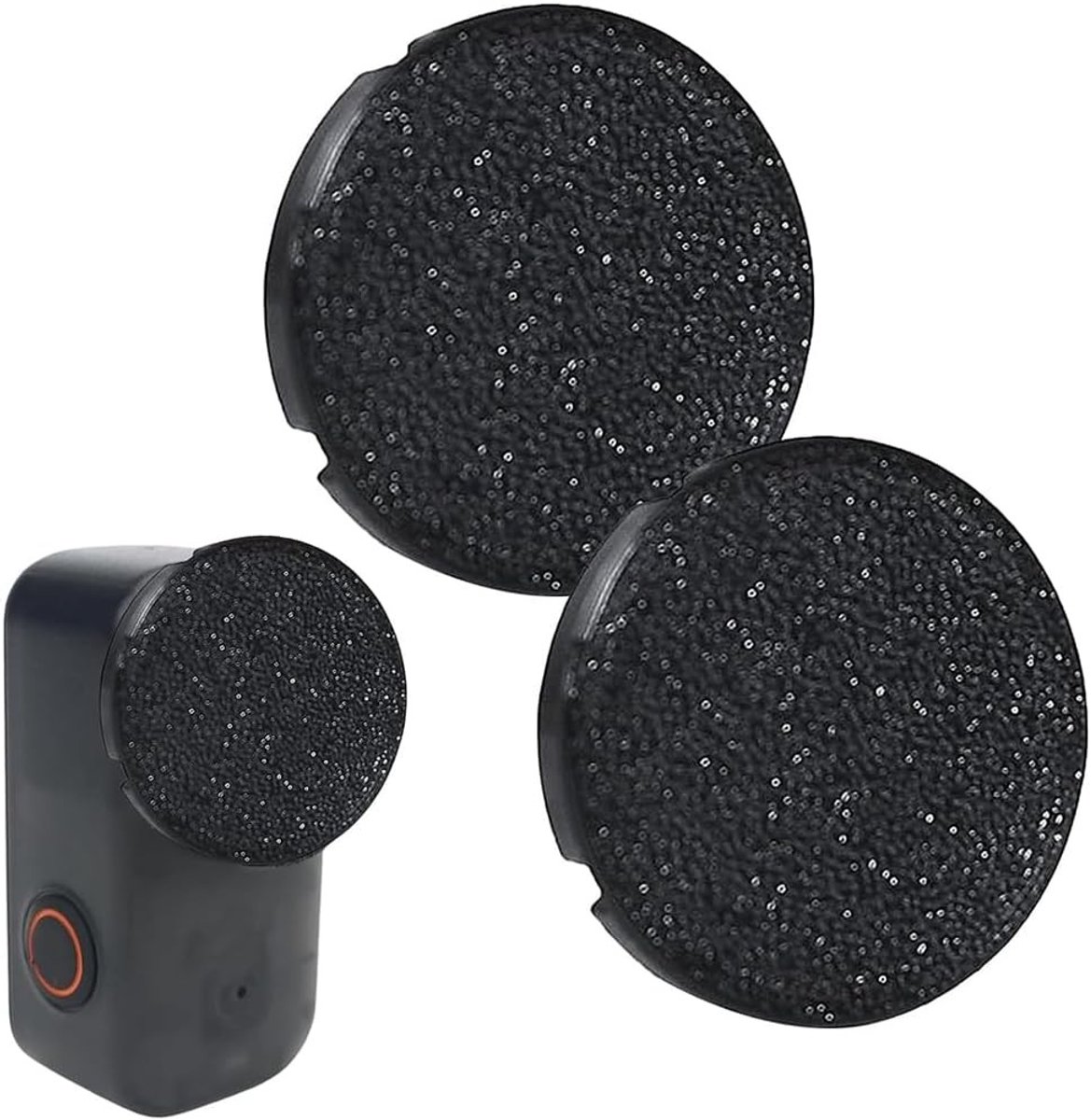 Camerabescherming voor Dji Osmo, 2 stuks lensafdekking en beschermhoes voor optimale veiligheid (zwart)