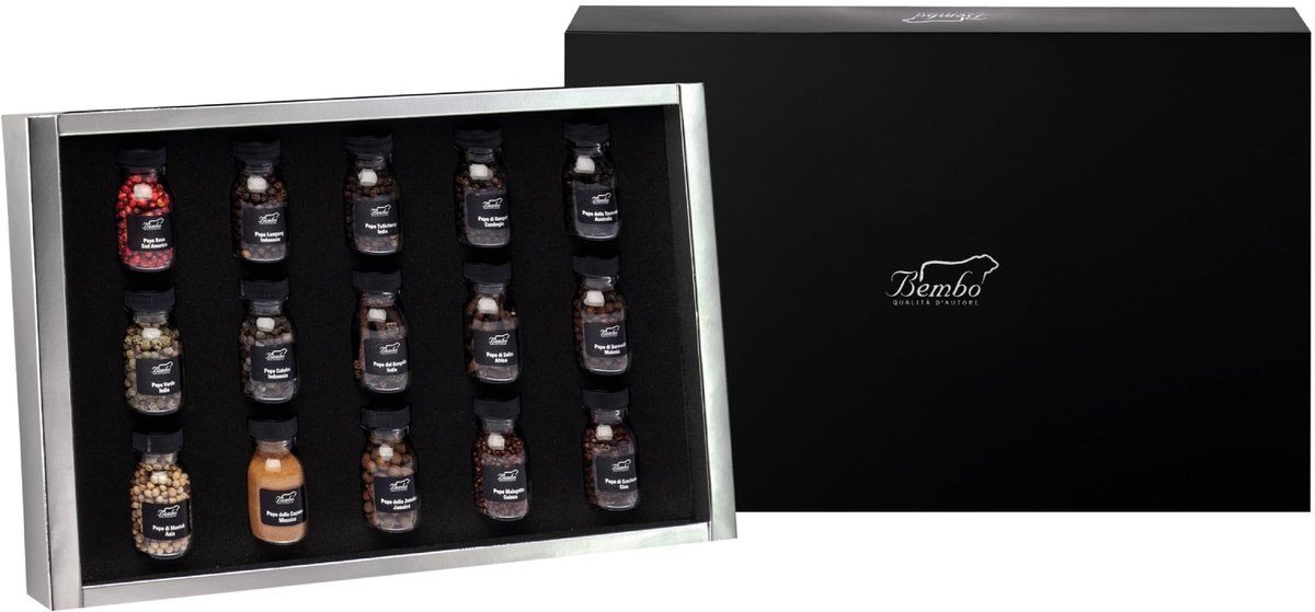 SnelShoppen - Grote Peperproeverij Cadeaupakket met 15 Pepersoorten voor Mannen en Vrouwen | Perfect voor Verjaardagen, Feesten en Speciale Gelegenhed