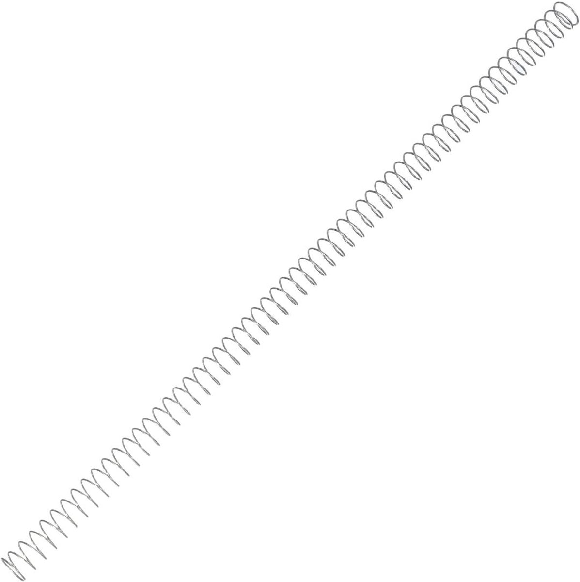 Compressiespring 0.8mm Draaddiameter x 12mm Buitendiameter x 305mm Lengte, 1 stuk RVS Mechanische Uitbreidingsveren voor Klus- en Huishoudelijke Reparaties, Veer Assortiment Set