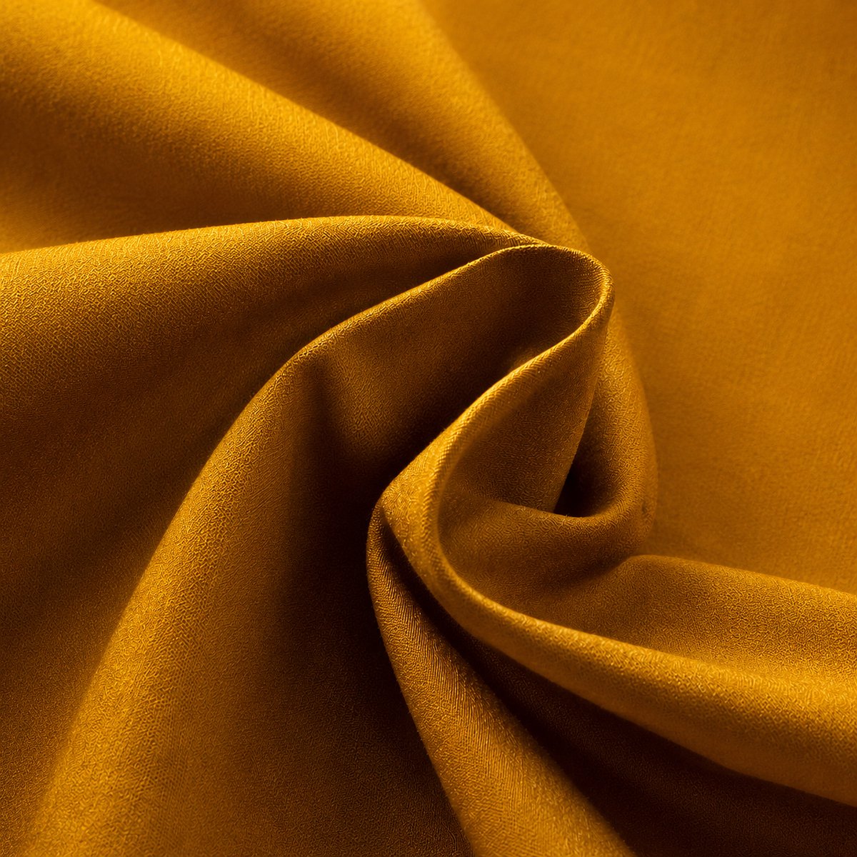 Poplin Katoen Effen Oker Geel – 100% Katoen – Oeko-Tex – 145 cm Breed – 120 g/m² – Geweven Uni Stof voor Kleding & Decoratie