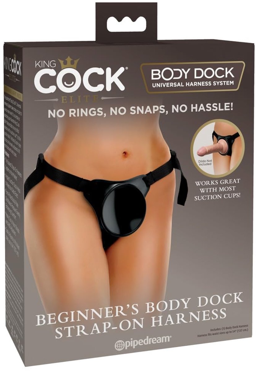 SnelShoppen - Pipedream Unschnall Dildo 22712 - Zwart - One Size - Realistisch, Flexibel, Voor Alleen of Samen - Voor Intieme Momenten en Avondje Vol