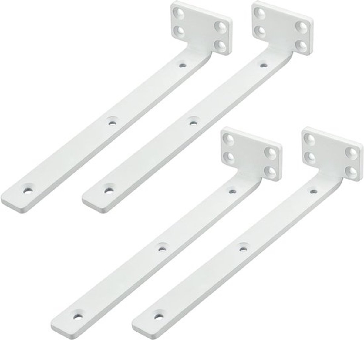 Stevige Scaffolding Shelf Beugel voor Drijvend Frame, Metalen Plankhouder 20cm, Ideaal voor Opslag en Organisatie