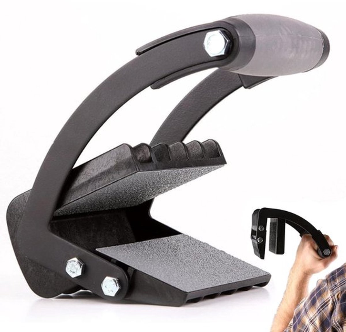 Ergonomische plaathouder voor het optillen van multiplex en gipsplaten - Verstevigde handgreep - Bouwhouten planken - Gemakkelijk in gebruik
