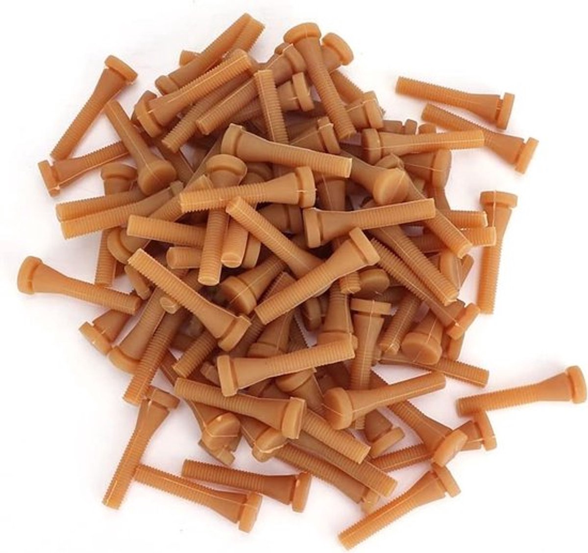 96 Stuks Veer Pluk Vingers voor Kippen en Eenden - Vervangende Rubber Lijm Sticks voor Efficiënt Plukken