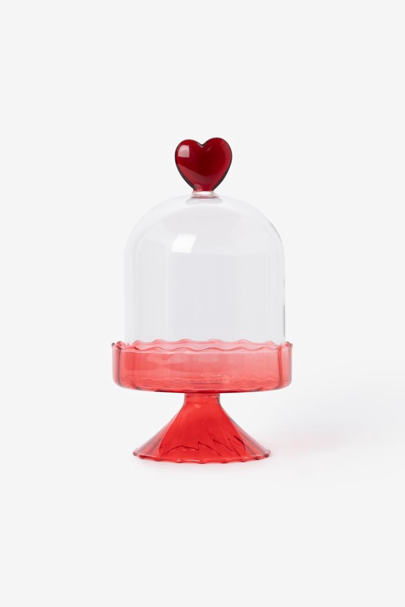 Sissy-Boy - Glazen stolp met rood hartje