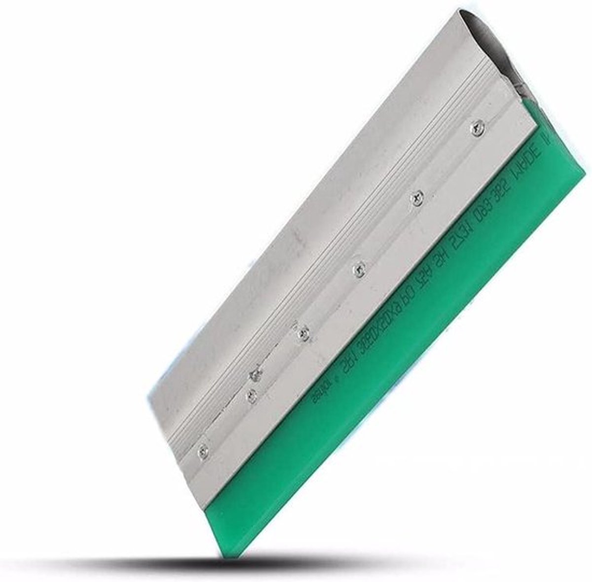 Zeefdruk Squeegee Blade van Aluminium met Rubberen Schraper - Professionele Kwaliteit
