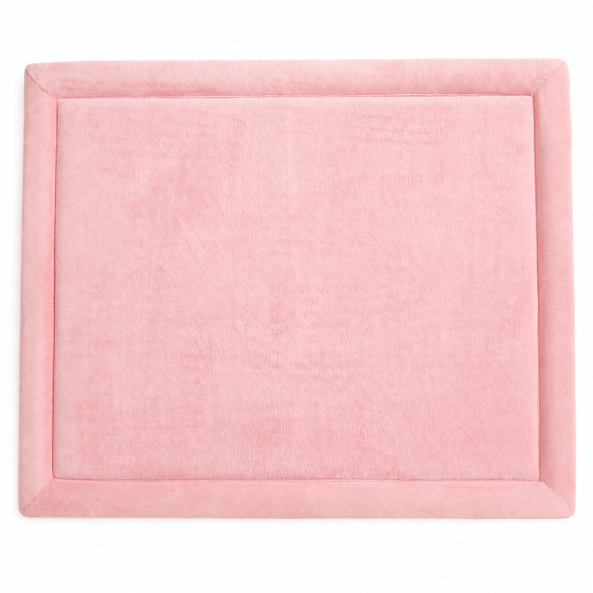 Wizzimo® Boxkleed - Extra dik traagschuim - 80x100x3 cm - Oeko Tex® - Roze - Anti slip onderkant