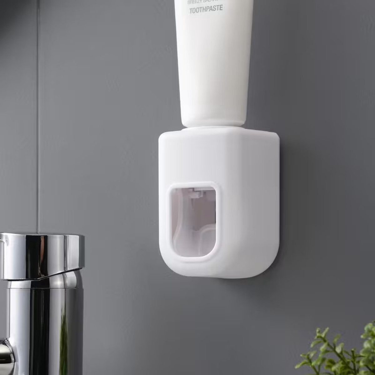 Automatische Tandpasta Dispenser voor aan de Muur - Hygiënische Houders voor de Badkamer