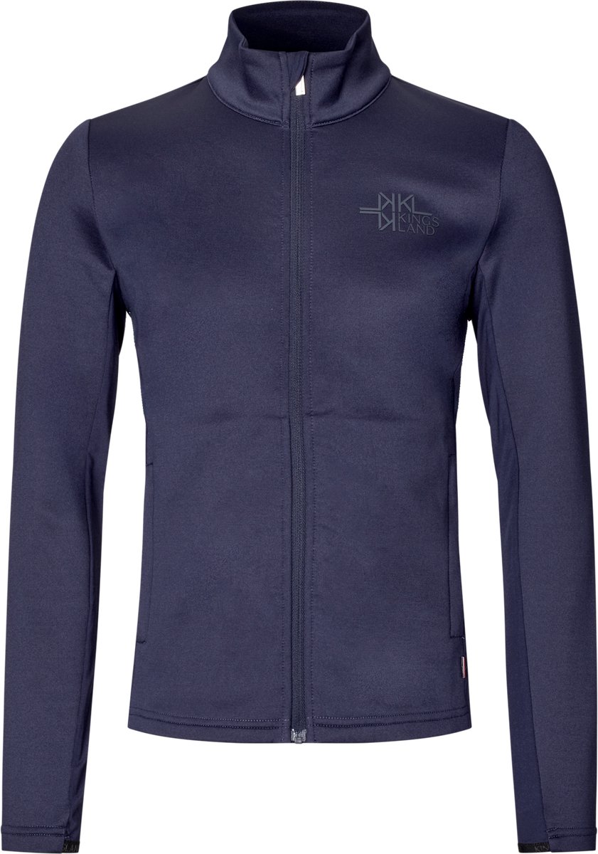 Kingsland Fleece Micro Alba AW26 Evening Blue - 158 | Blauw | Winterkleding ruiter