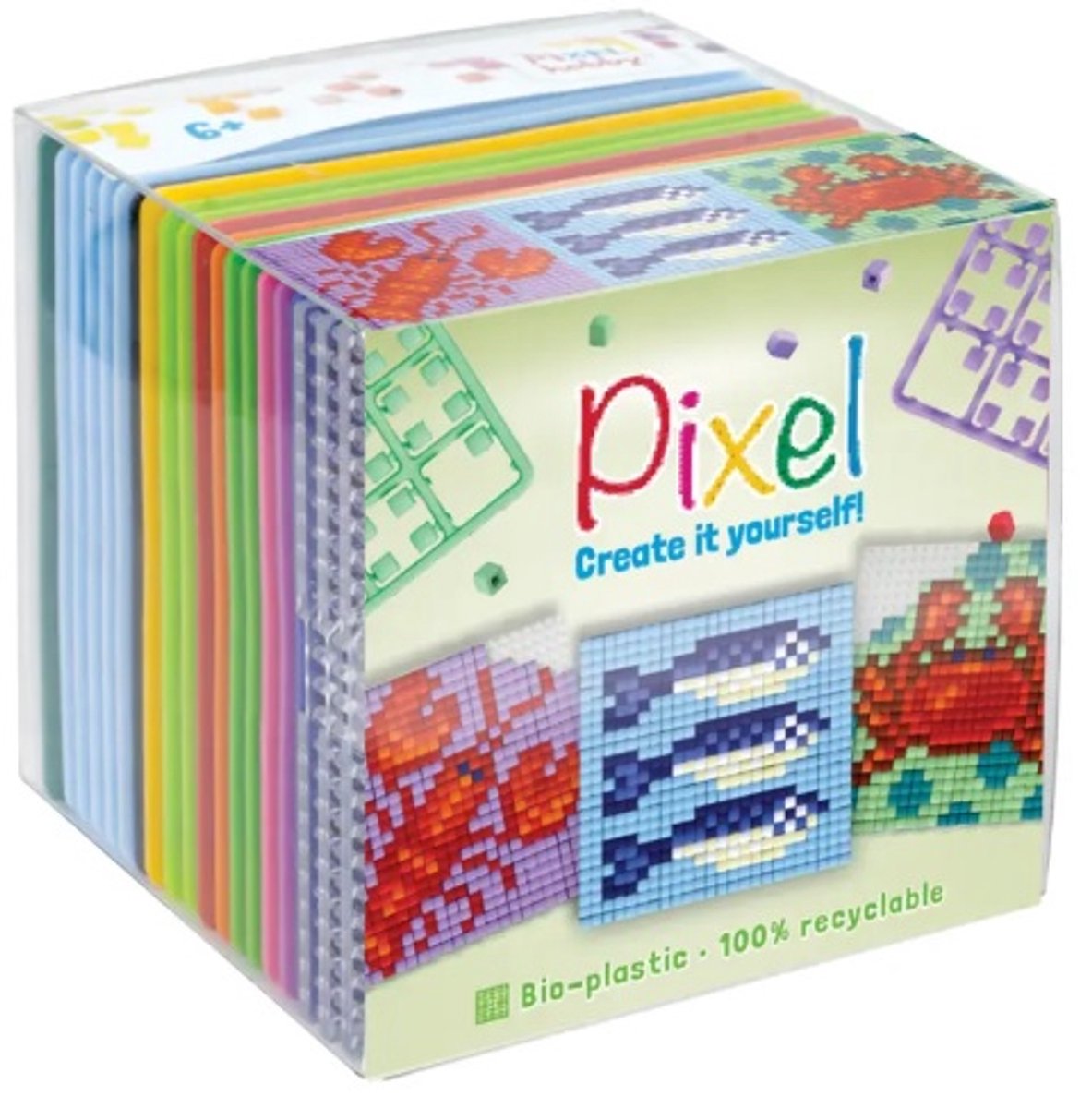Pixelhobby kubus - Waterdieren