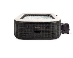 Intex PureSpa Greystone Deluxe Opblaasbare spa 4 persoons - 175 x 175 x 71 cm (WIFI bediening)