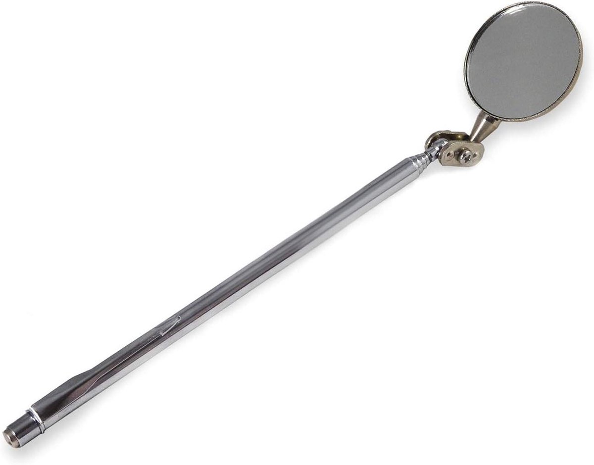 Inspectiespiegel Telescopisch - Verstelbare Spiegel - Onderdelen Controleren - 360 Graden Draaibaar - 61 cm - Zilverkleurig