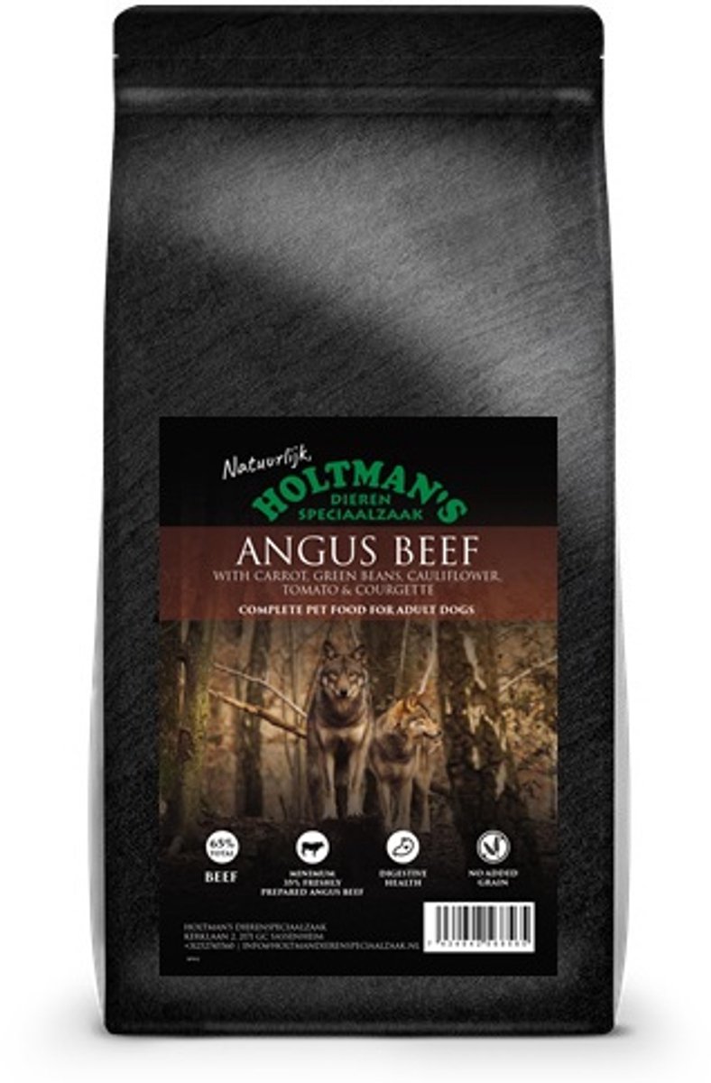 Natuurlijk Holtman's Superfood adult angus rund 12 kilo
