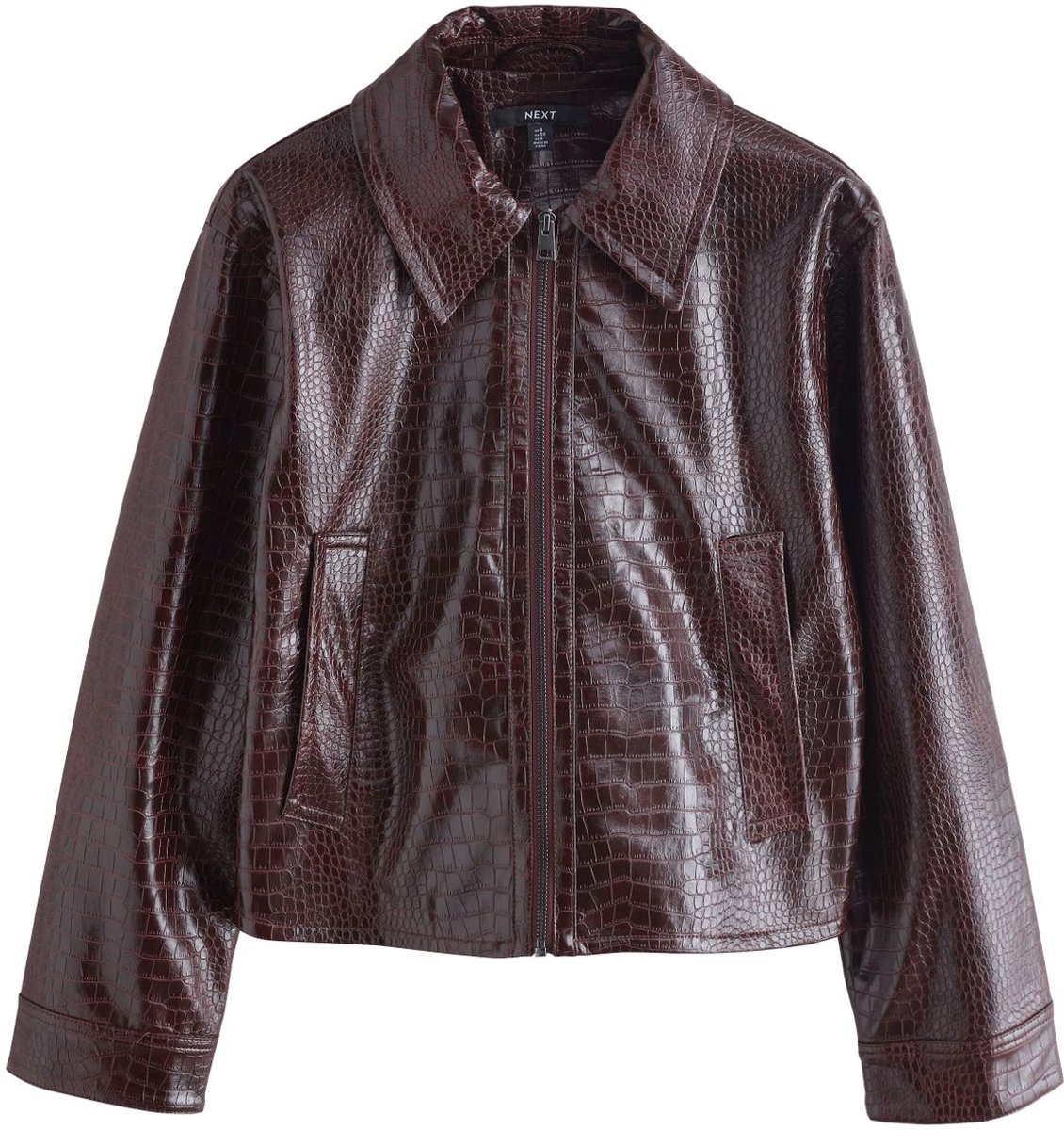 Next - Dames - Petite jack van imitatieleer - Petite - Rood