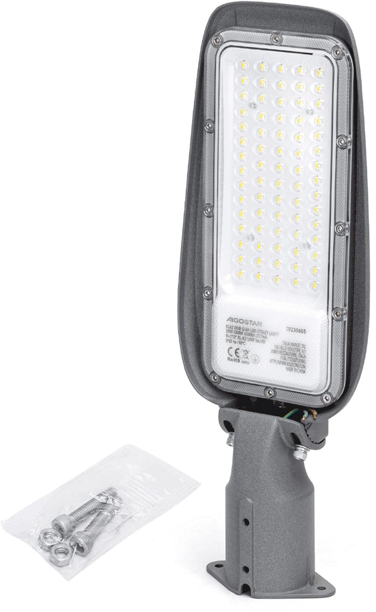 SnelShoppen - Glowster LED DOB-lantaarn 50W Smal, Energiezuinig, Multifunctionele Buitenverlichting voor Tuin, Camping, Feest en Binnengebruik, Waterd