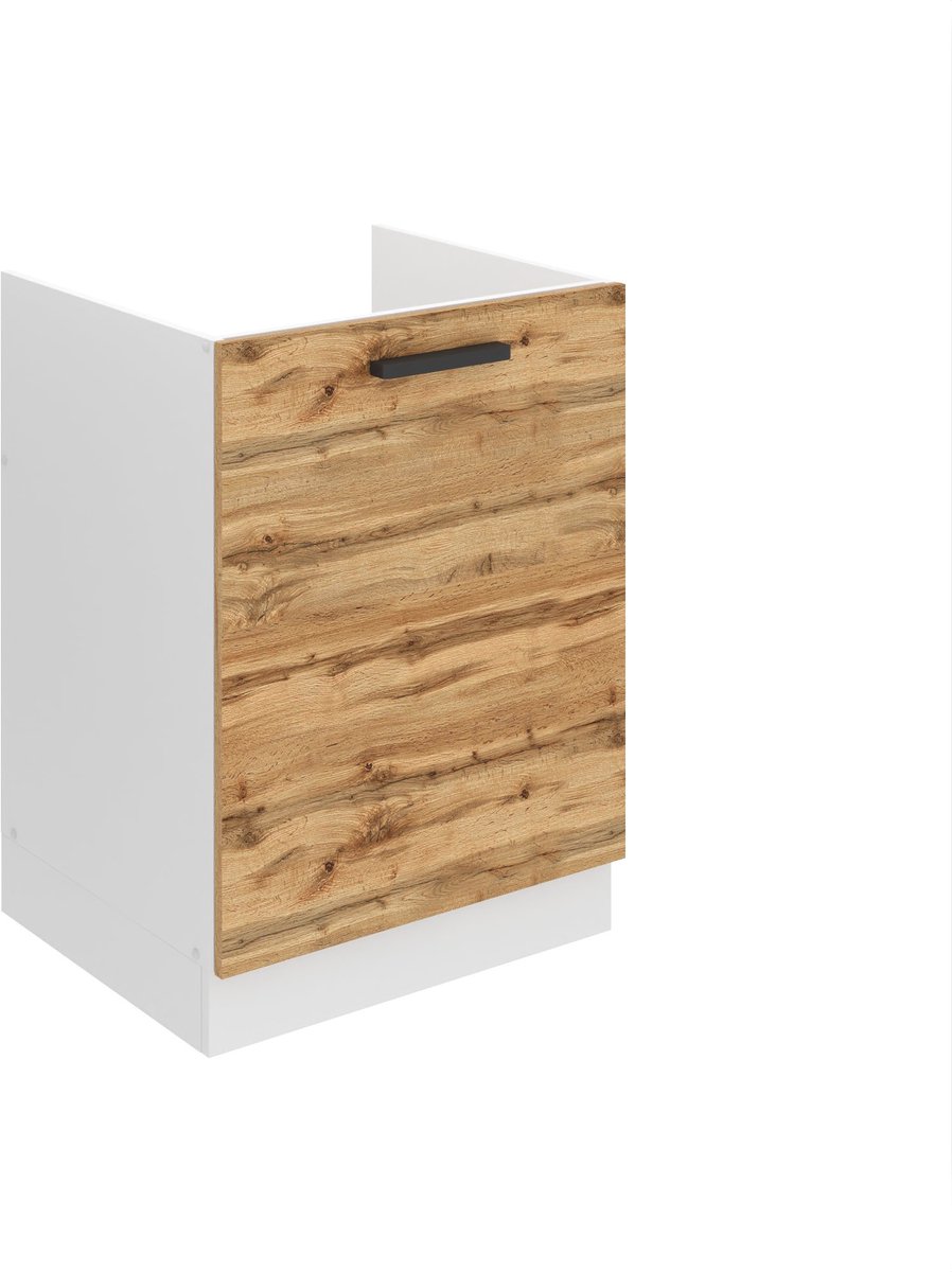 BELINI Spoelbakkast SDZ 60 cm met 1 Deur - Wotan Eiken