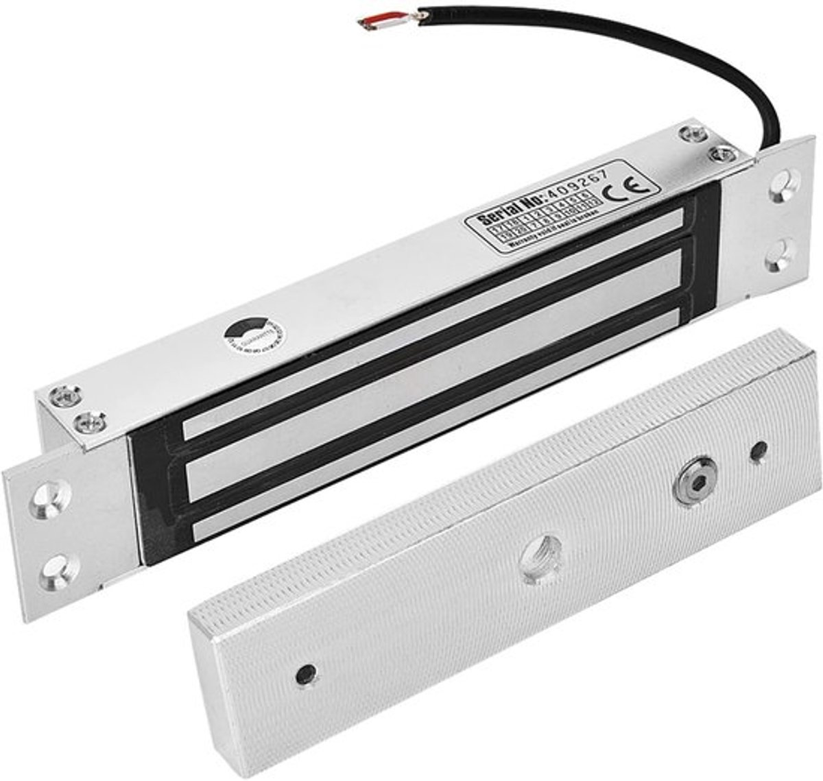 Electromagnetische Sloten - Toegangscontrole - Veiligheid - 180 kg Houdkracht - Maglock - Geschikt voor Huizen en Kantoren - Model z...