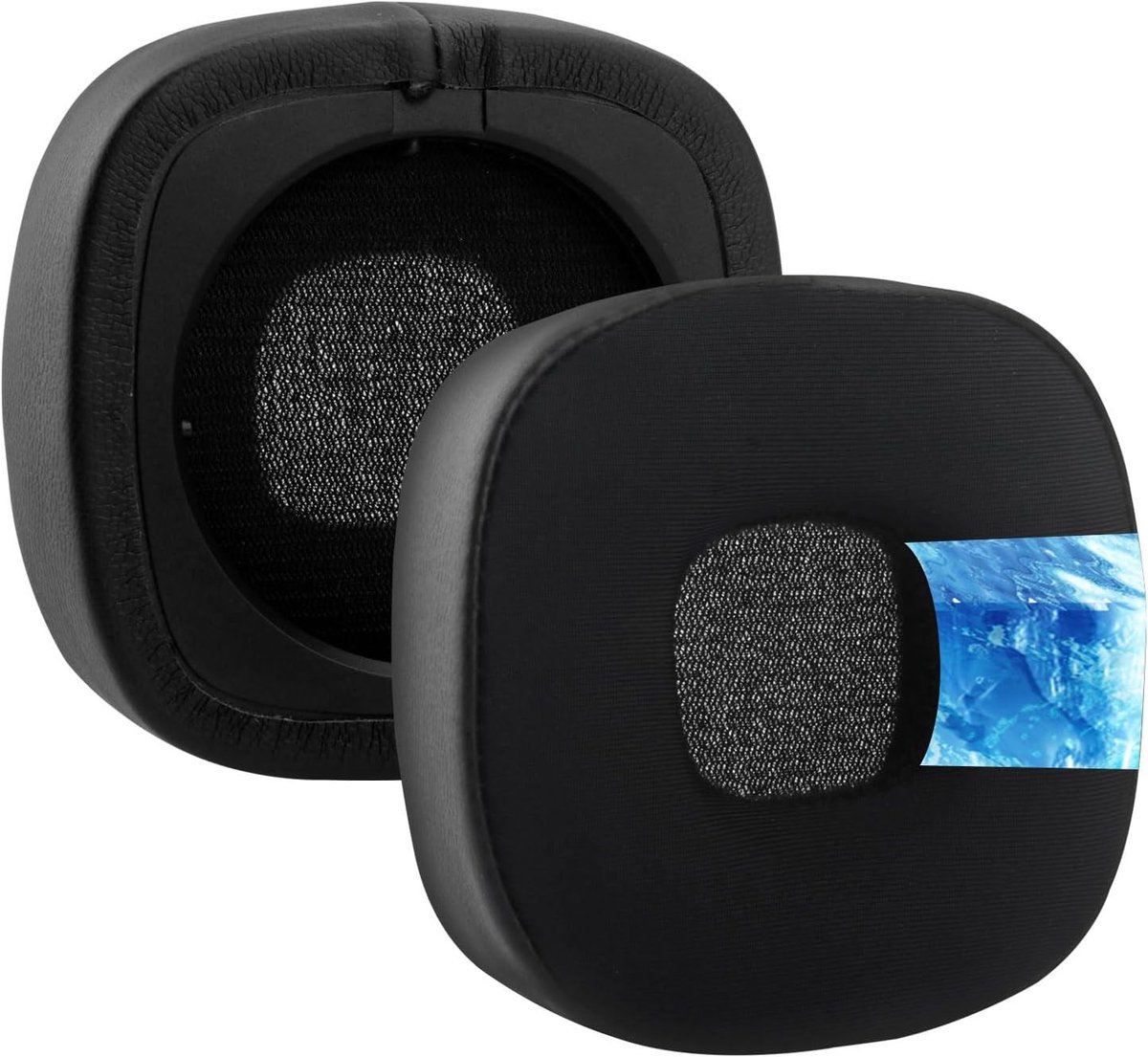 Comfortabele Vervangende Oorkussens van Gel voor Bluetooth en Bedrade Hoofdtelefoons - Geschikt voor ANC en Memory Foam (Zwart)