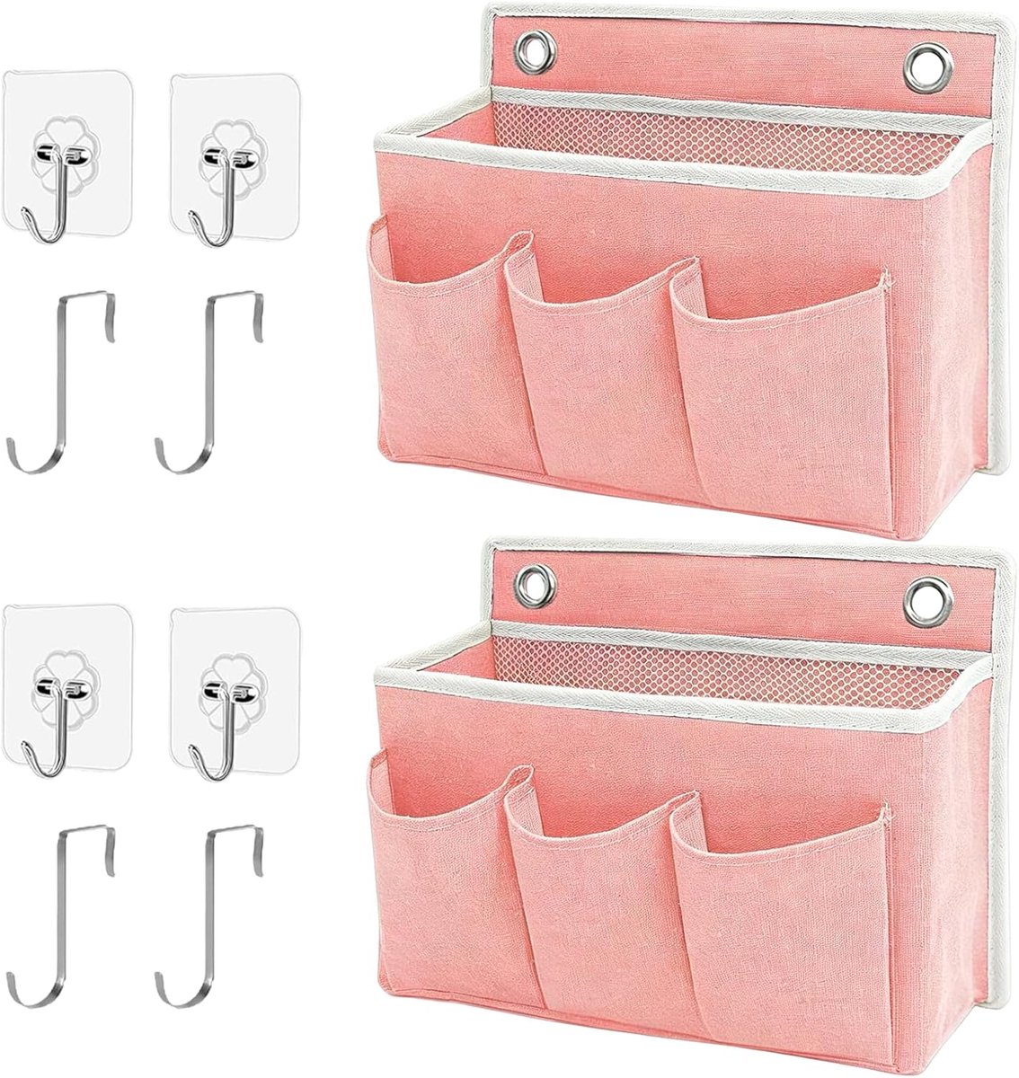 SnelShoppen - Hängeorganizer Camping 2 Stuks, Faltbare Hängeaufbewahrung Taske, Hängeregal voor Slaapkamer, Kantoor, en Woonmobil, Ideaal voor Camping