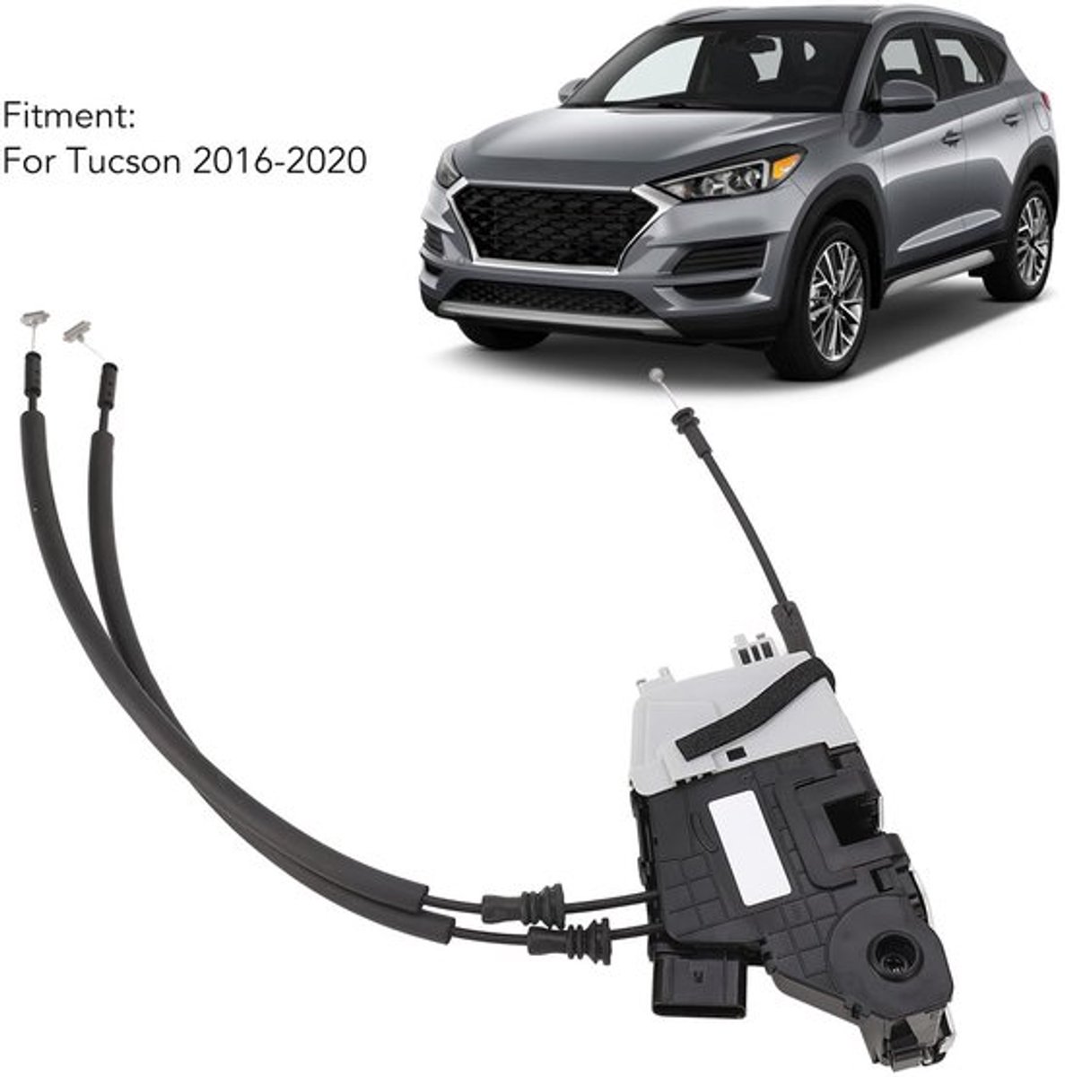Vergrendelingsmechanisme Slagvast - Deurslot Buitendeur - Vervanging voor Auto's - Eenvoudig te Installeren - Geschikt voor Tucson 2016