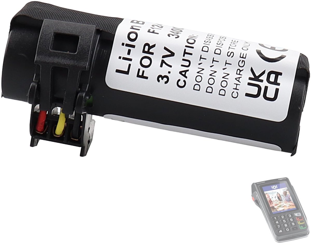 Solidchoice - Vervangende Accu 3.7V 3400mAh voor Ingenico Betaalapparaat