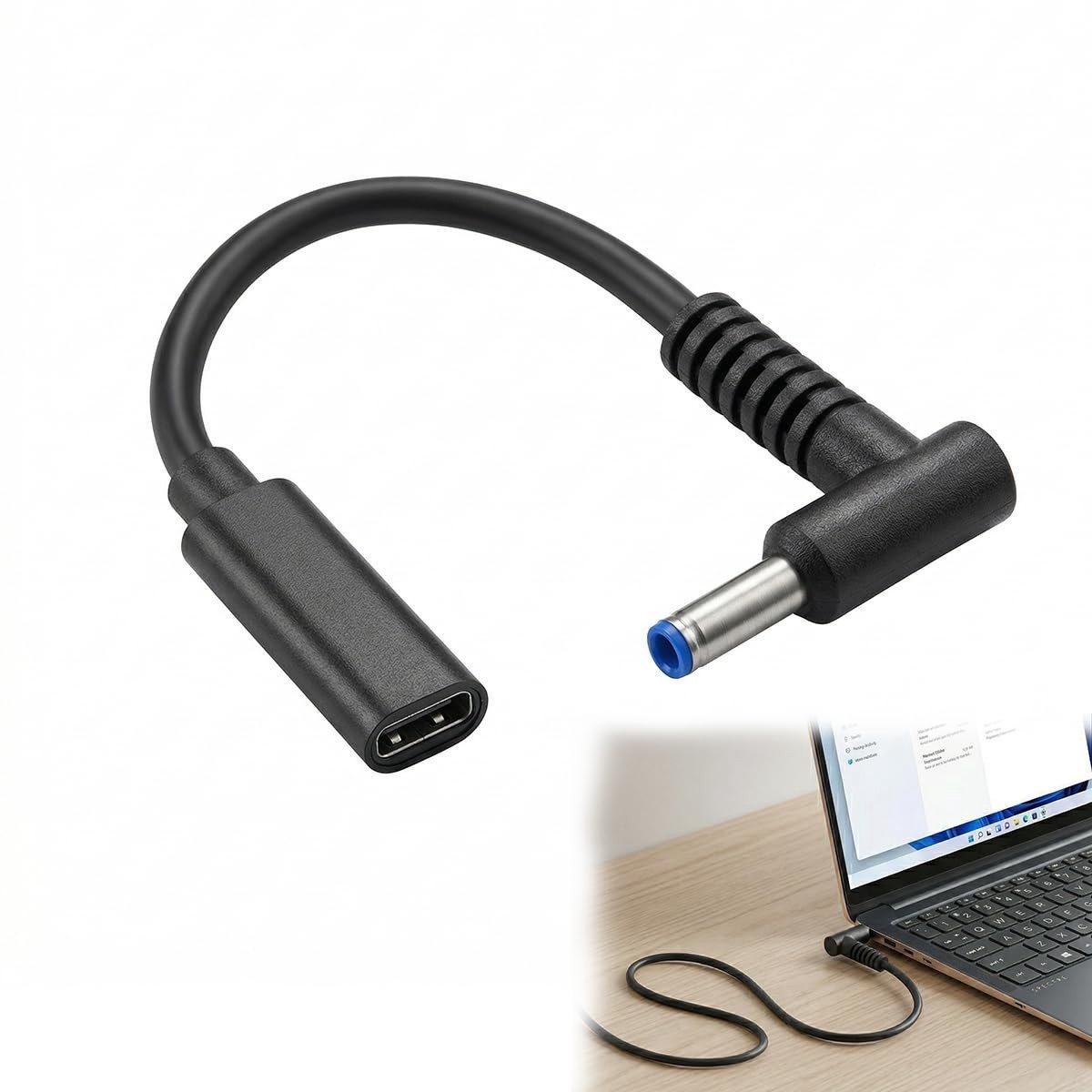 Solidchoice - USB-C naar DC 4.5x3.0 Oplaadkabel voor Laptops