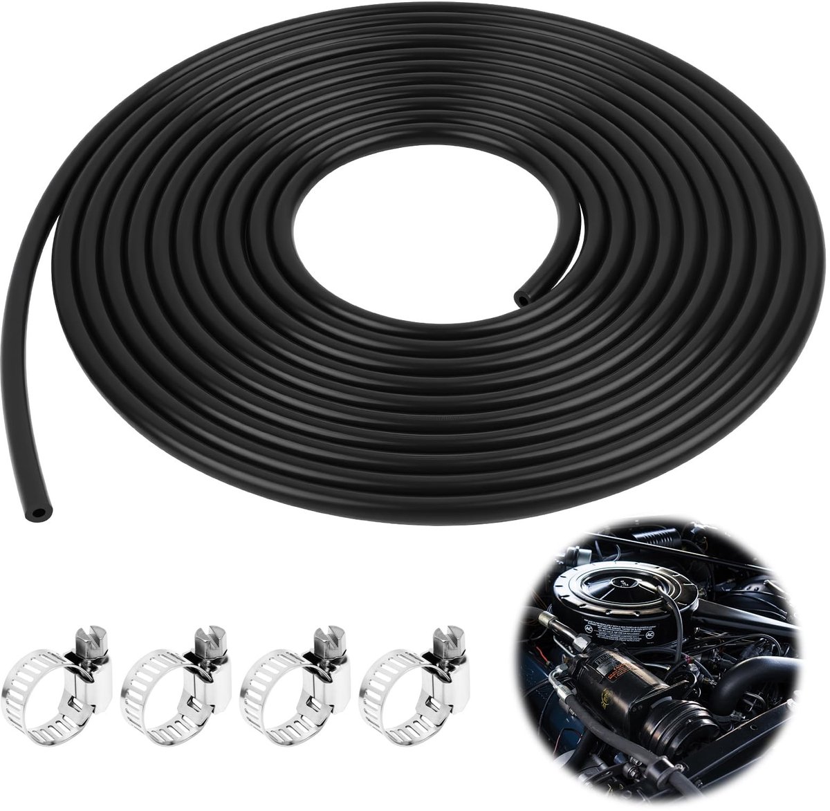 Solidchoice - 5 Meter Hoge Temperatuur Vacuum Silicoenhaak