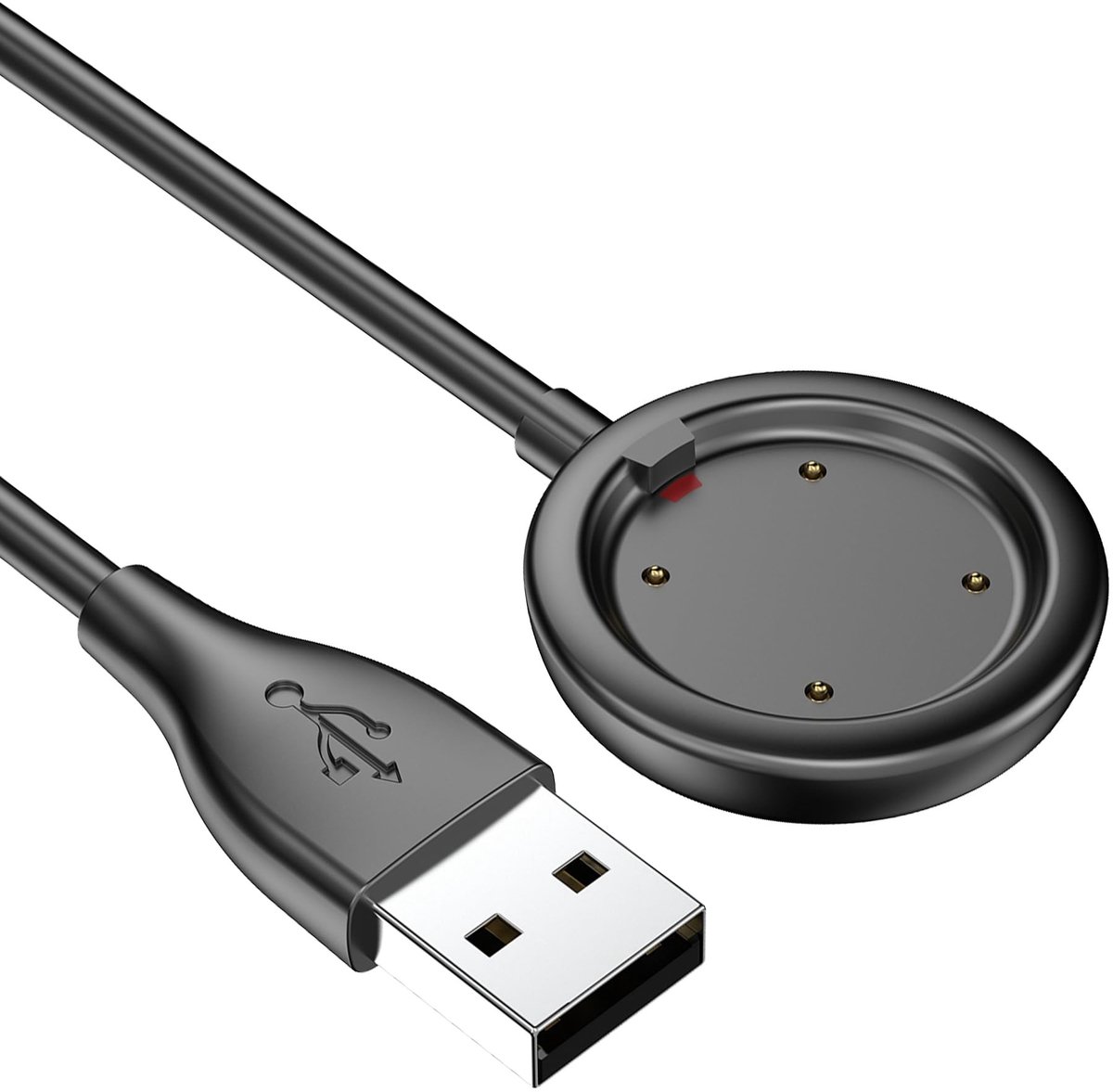 Solidchoice - 1m Oplaadkabel voor Smartwatches met USB-A Connector