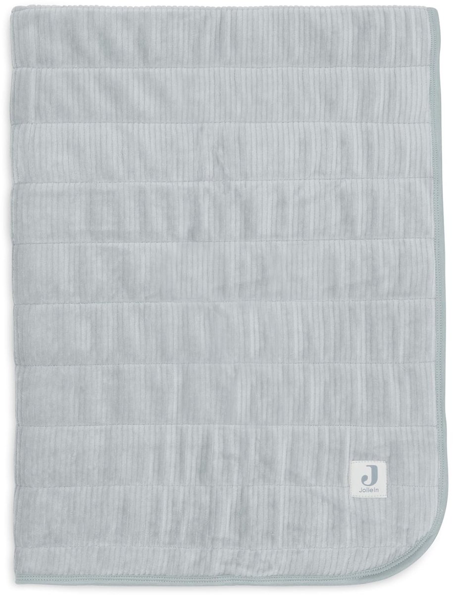 Solidchoice - Babydeken Velvet Rib Sea Green 75 x 100 cm