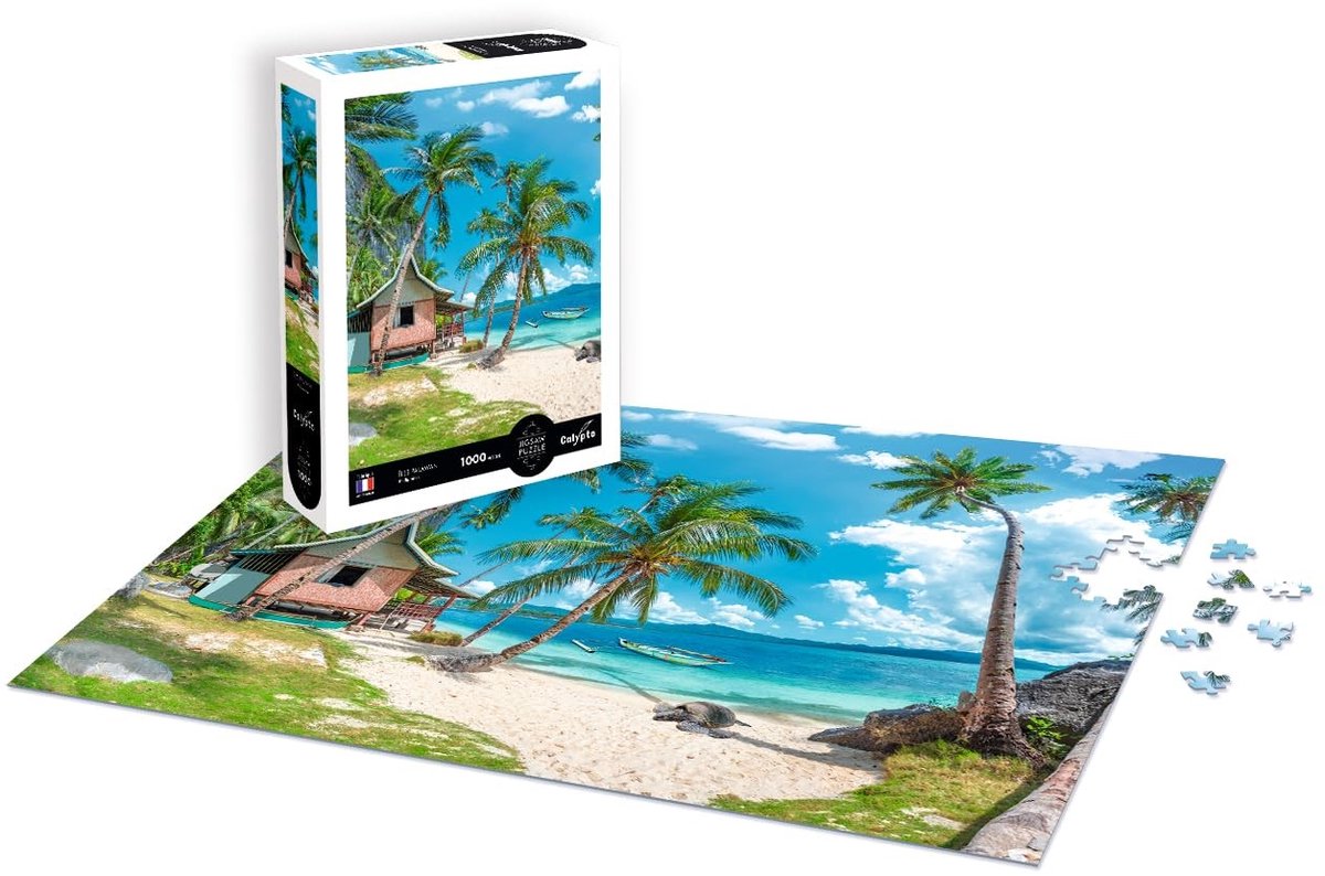 Solidchoice - 1000-Delen Puzzel Tropisch Strand