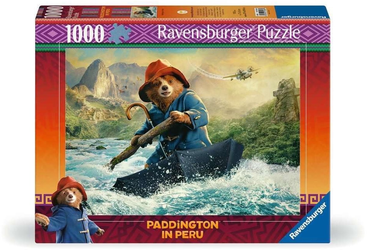 Solidchoice - Paddington Bear Puzzel van 1000 Stukjes