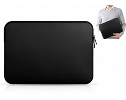 Laptophoes 13 inch - Laptop hoes - Schokbestendig - Krasbestendig - Laptop sleeve - Laptop case - Laptop cover - Laptop tas 13inch - 34cm X 24cm X 1.5cm - Zwart