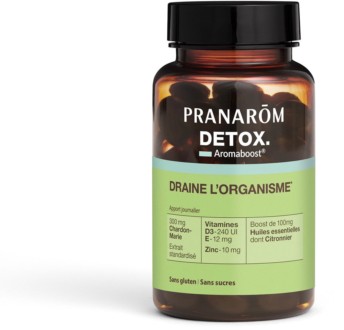 Pranarom - Complément alimentaire Détox - 60 capsules