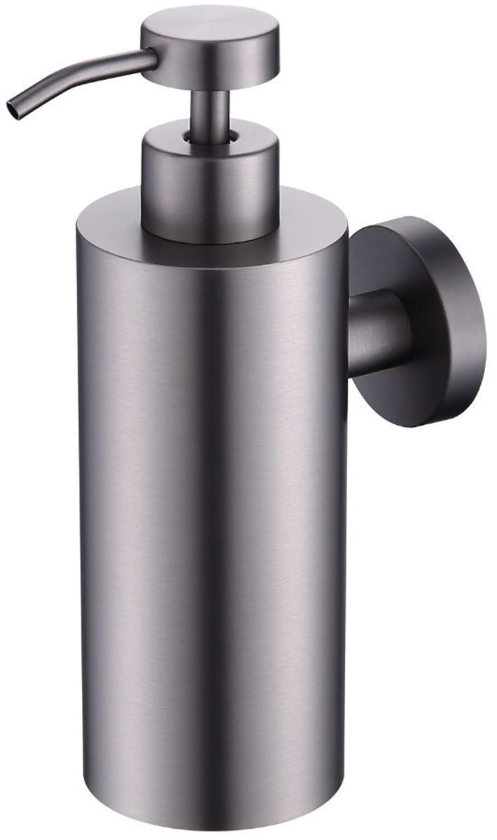 Zeepdispenser Sanitado Industry Fiona wandmontage in gunmetal