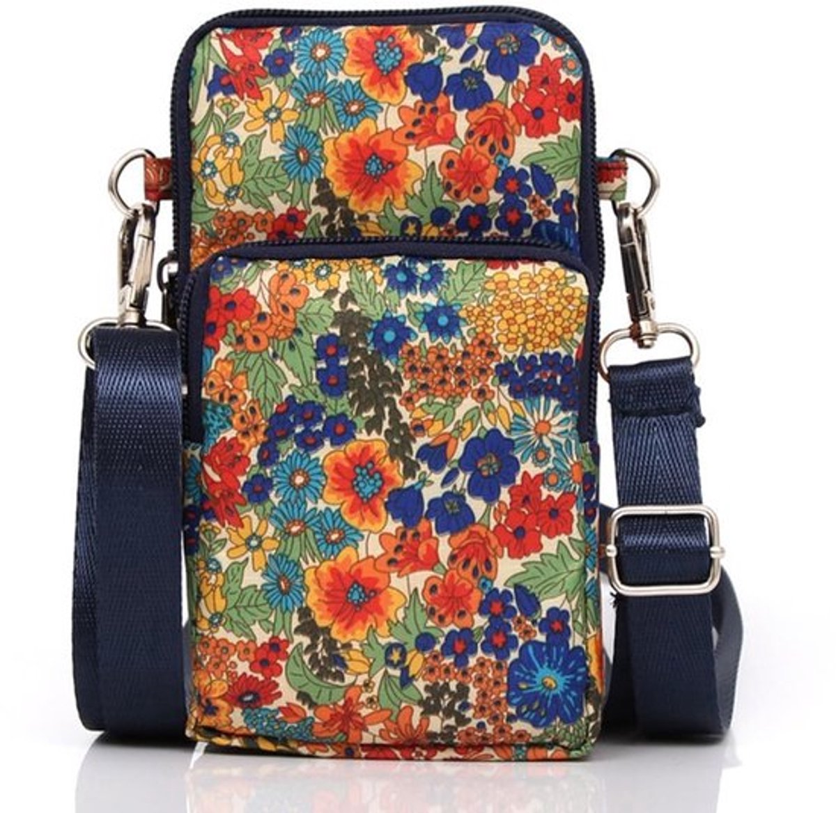 Schoudertas Dames - Mini Crossbodytas - Nylon Telefoonhoes - Verstelbare Riemen - Waterdicht - Lichtgewicht Slijtvast