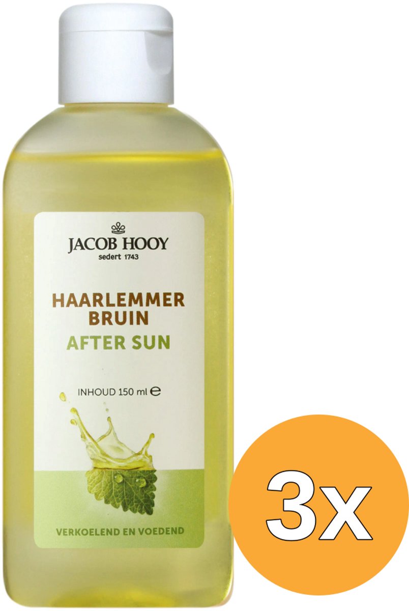 3x Jacob Hooy Haarlemmer After Sun (150 ml)