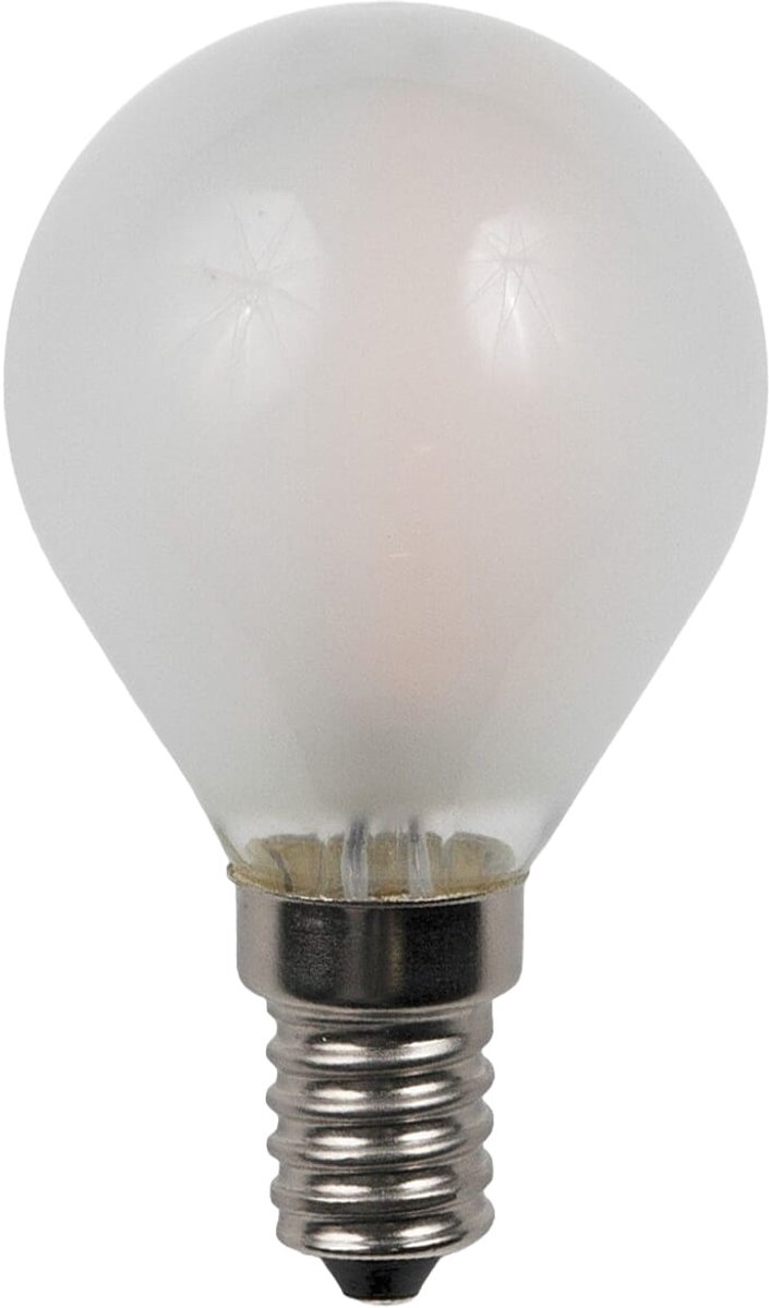 SPL LED Filament Lamp E14 - 4W 320lm 2500K - Extra Warm Wit Licht - G45 - Dimbaar - Ra93 - 1 stuk