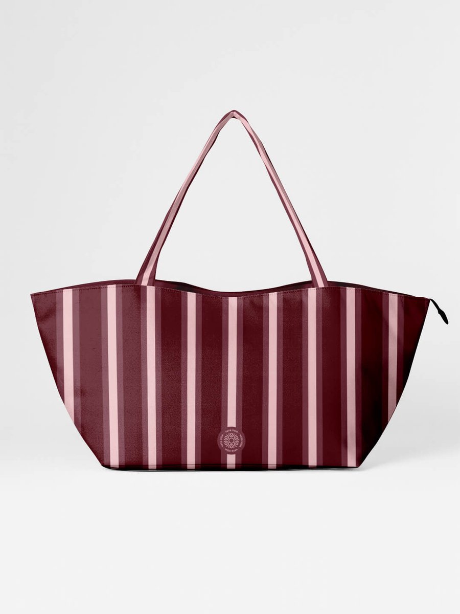 Vaya Vida - Travel Bag - Ruby Stripes