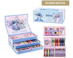 Stitch Tekenset Kind – Knutselen Meisjes – 44-delig Tekenen