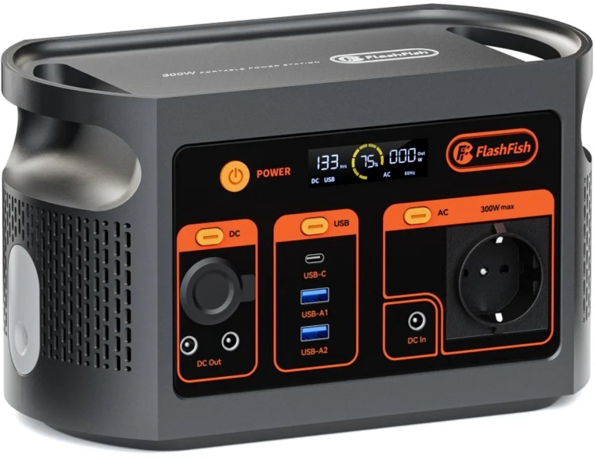 DeltaMerch Powerstation - Portable Powerstation - Noodstroom - Backup Stroom - Draagbaar Elektrisch Station - Multi-Output