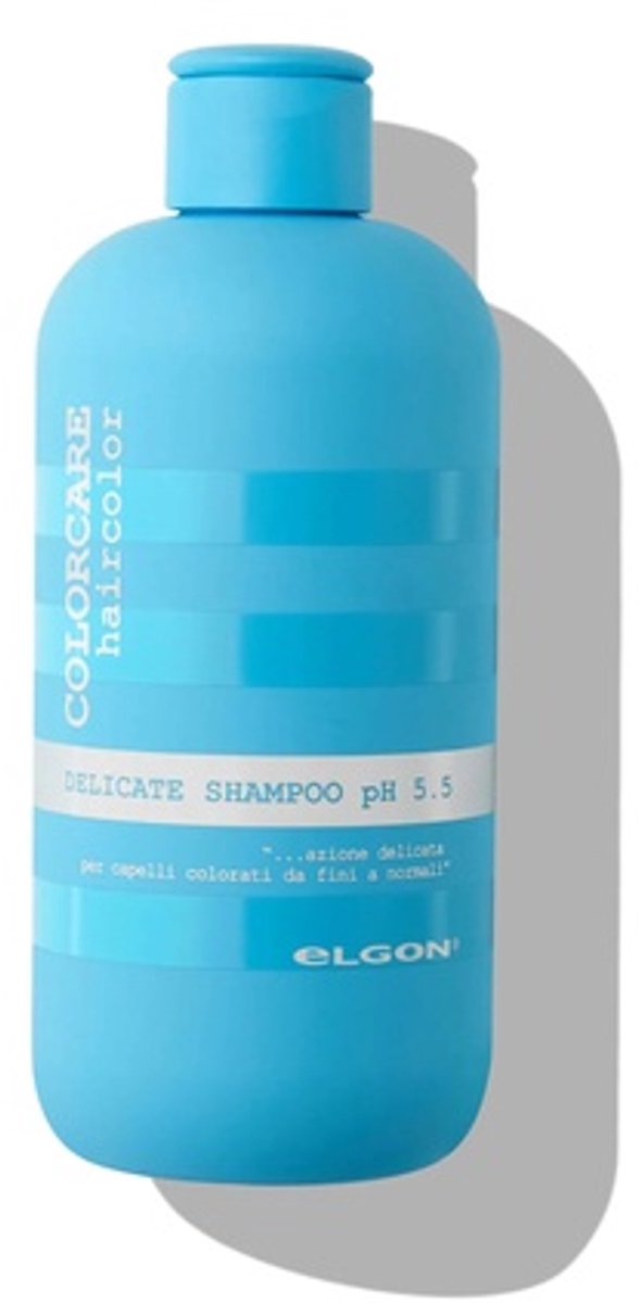 Elgon Colorcare Delicate Shampoo pH 5.5 300ml - Kleurbeschermende Shampoo - Mild En Sulfaatvrij - Voor Geverfd Haar - pH 5.5 - Dagelijks Gebruik